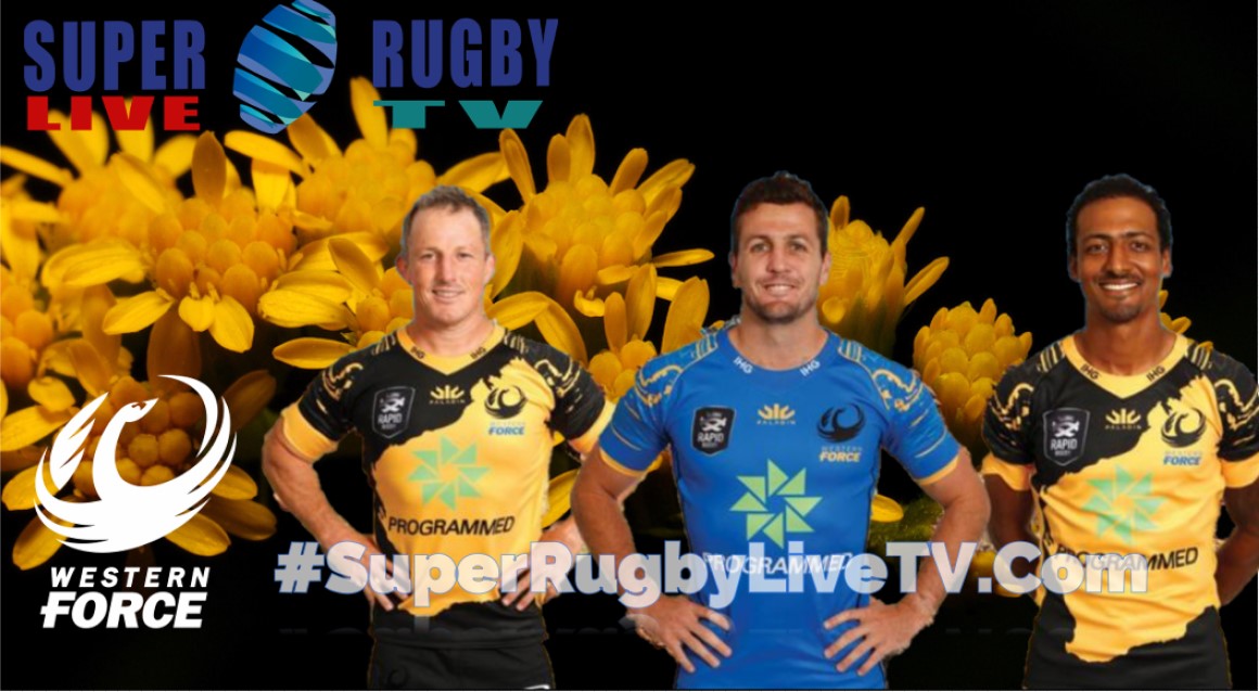Western Force Super Rugby Team Live Stream 2024 Team Squad & Fixture