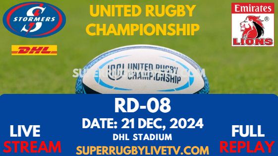 Stormers Vs Lions Rd 8 URC Live Stream 2024 - Full Replay