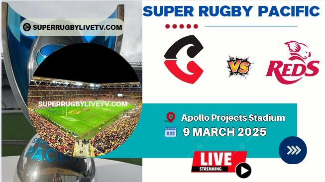 Rd 4- Crusaders Vs Reds  Live Stream & Replay | 2025 Super Rugby Pacific