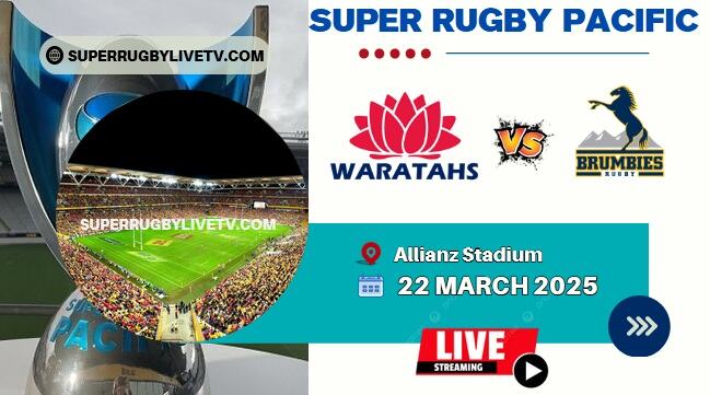 Rd 6- Brumbies Vs Waratahs Live Stream & Replay | 2025 Super Rugby Pacific