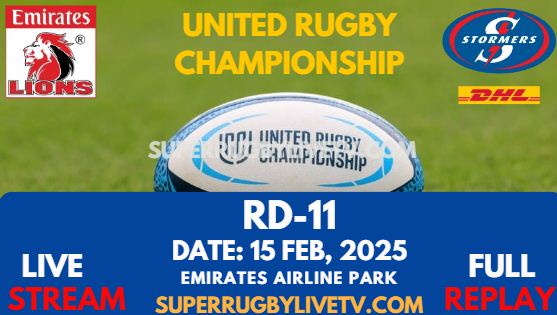 Lions Vs Stormers Rd 11 URC Live Stream 2025 - Full Replay